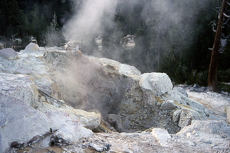 smoke coming out from rock thumbnail