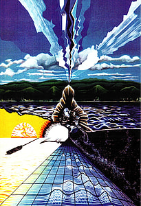 Timeslip drawing with Acrylic Paints thumbnail