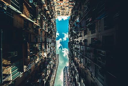 low angle photography of high rise building thumbnail