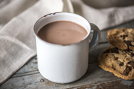Coffee Cup Beside Biscuits thumbnail
