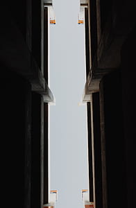 building, looking up, sky, upward thumbnail