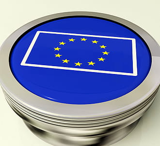 European Union Flag Switch Showing Government Of Europe thumbnail