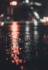 close up photo of water on road thumbnail