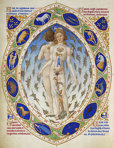photo of human surrounded with symbols and animal with text thumbnail