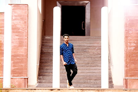 stairs, fashion, man, person thumbnail
