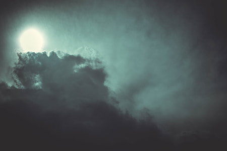 blue sky at night time thumbnail