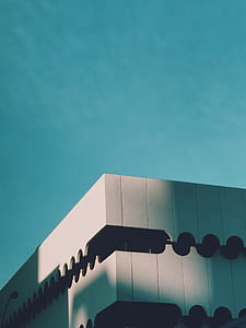 building, blue sky, architecture, abstract, design thumbnail