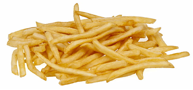 french fries with white background thumbnail
