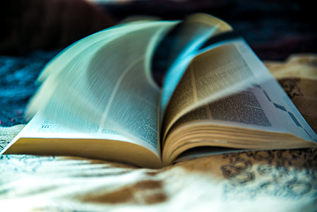white pages open book thumbnail