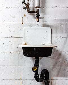 black and white mounted sink thumbnail