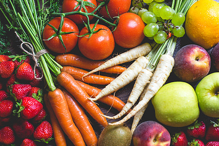 Fresh & Colorful Fruits and Vegetables thumbnail