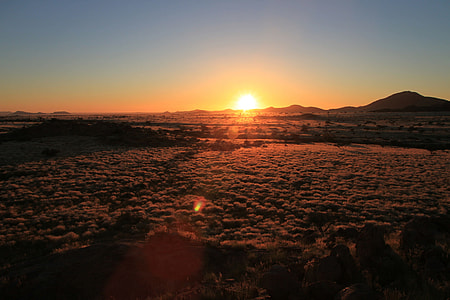 empty field during golden hour thumbnail