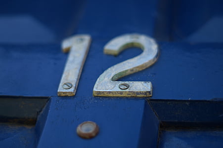 selective focus photo of 12 signage thumbnail
