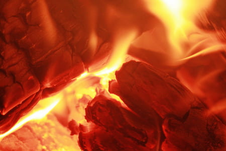 charcoal with fire thumbnail
