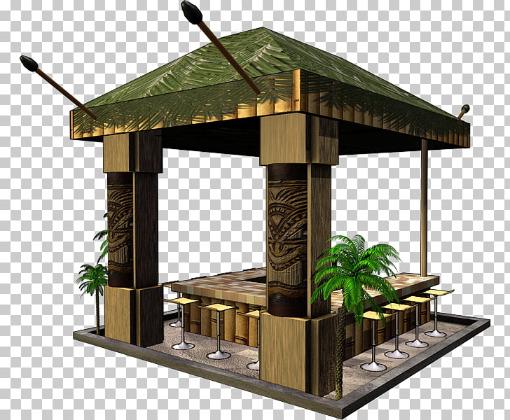Tiki Bar Hut Tiki Bar Png Clipart Free Cliparts Uihere