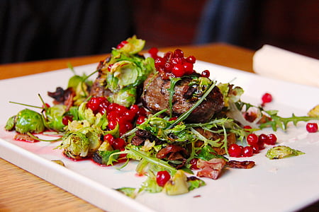cooked meat food with red beans and vegetable thumbnail
