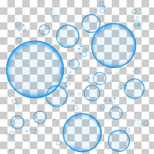 Blue Foam Sticker, Bubbles, bubbles illustration PNG clipart