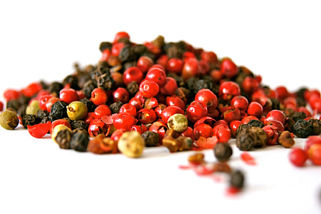 mixed spices on white surface thumbnail