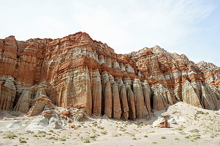 wide angle photography of brown mountain thumbnail