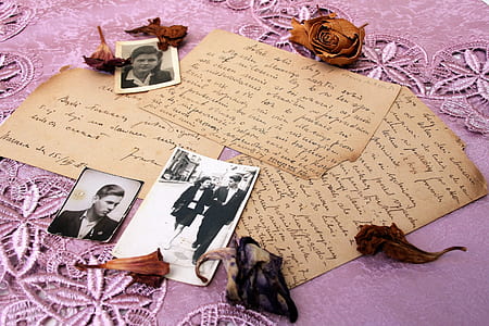 three assorted photos on pink textile thumbnail