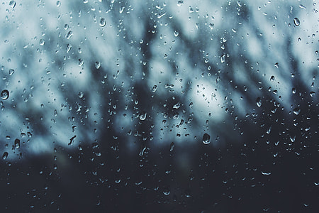 window with rain drops photography thumbnail