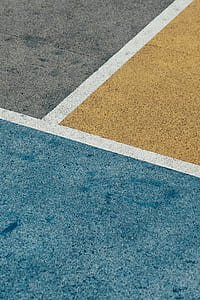 gray, yellow, and teal concrete surface thumbnail