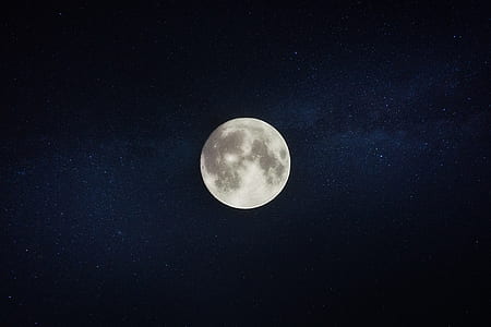 photography of full moon thumbnail