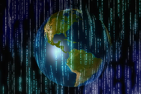 earth globe graphic wallpaper thumbnail