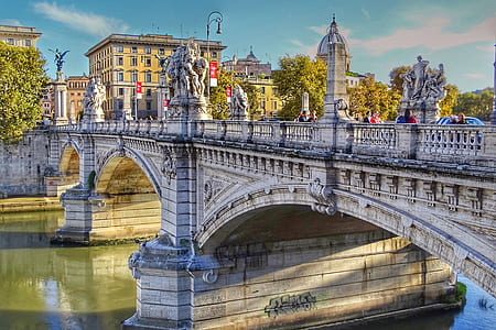 gray concrete bridge during daytime thumbnail