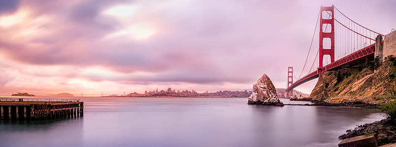 landscape photography of Golden Gate Bridge in San Francisco thumbnail