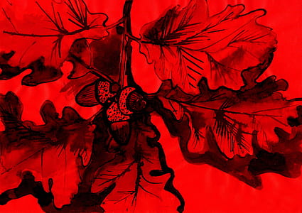 red leafed wallpaper thumbnail
