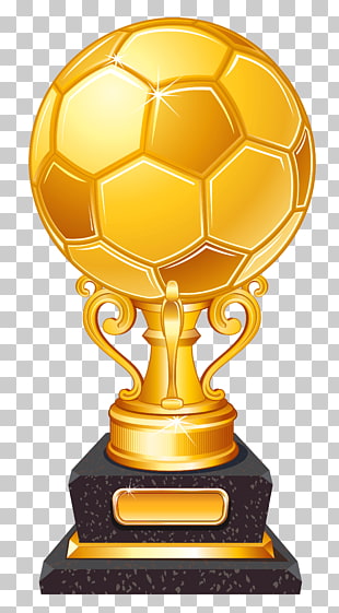 Trophy Football , Gold Football Award Trophy Transparent , gold soccer trophy PNG clipart