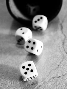 four white dice thumbnail