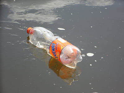 Freeway plastic bottle on body of water thumbnail