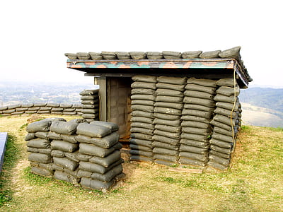 grass, architecture, military, concrete thumbnail
