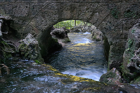 body of water flowing on gray stones thumbnail