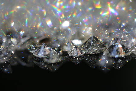 diamonds, stone, gemstone, jewel, gem, refraction thumbnail