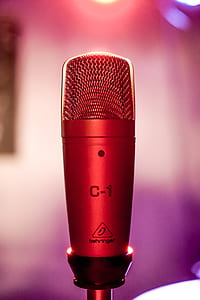 red Behringer C-1 microphone thumbnail