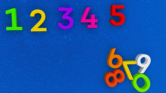 numbers, education, kindergarten, school, backgrounds thumbnail