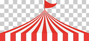 Circus Tent Traveling carnival , Circus roof, red and white striped tent PNG clipart