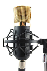 black and brass-colored microphone thumbnail