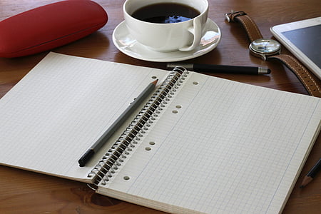 gray pencil on graphing notebook thumbnail