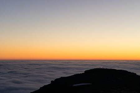sea of clouds during sunrise thumbnail