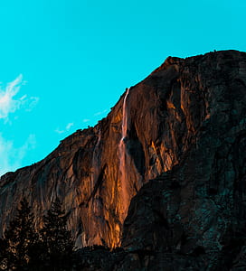 time lapse photography of waterfalls thumbnail