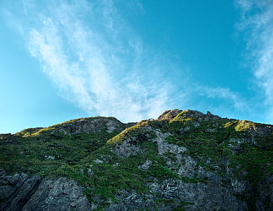 green and gray mountain during daytime thumbnail