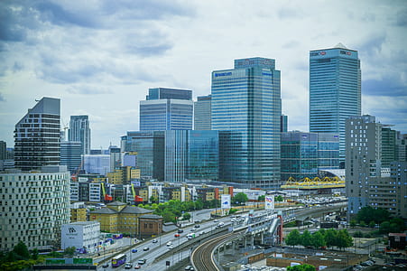 landscape photography of skyscapers thumbnail