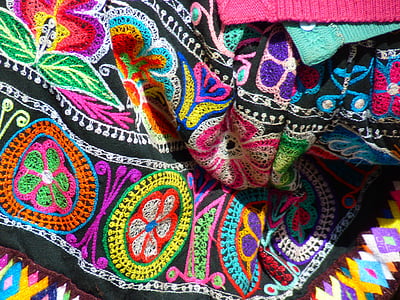 multicolored textile thumbnail