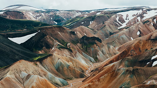 top view of brown mountain thumbnail
