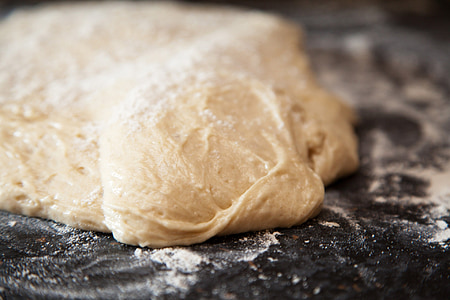 brown dough on black surface thumbnail