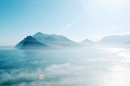 Misty and Foggy Landscape in Cape Town, South Africa thumbnail